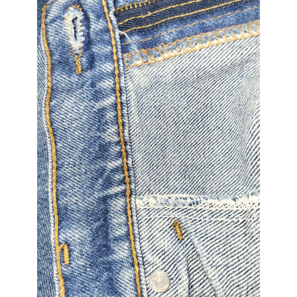 VTG 90s Levis 540 Relaxed Fit Jeans Men 42x32 Medium Wash Distressed Jan 1999